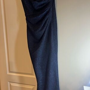 Elegant Black Shimmer Dress